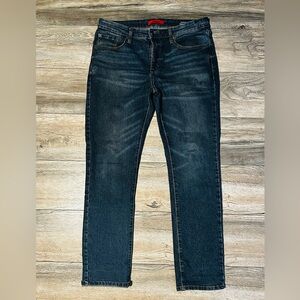 M-B-X Jeans Men’s 34x32 Blue Denim Slim Fit Medium Wash